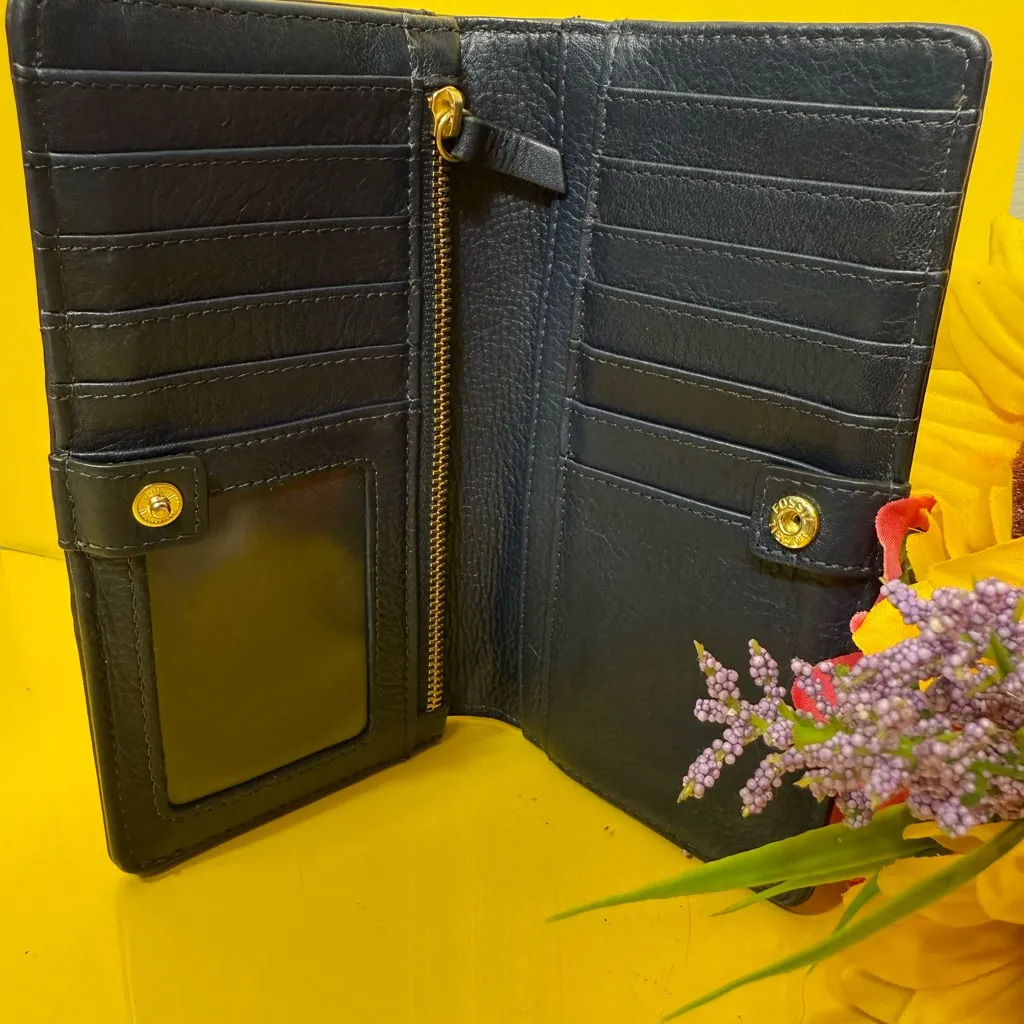 Fossil Red and Orange Wallets - Image 3