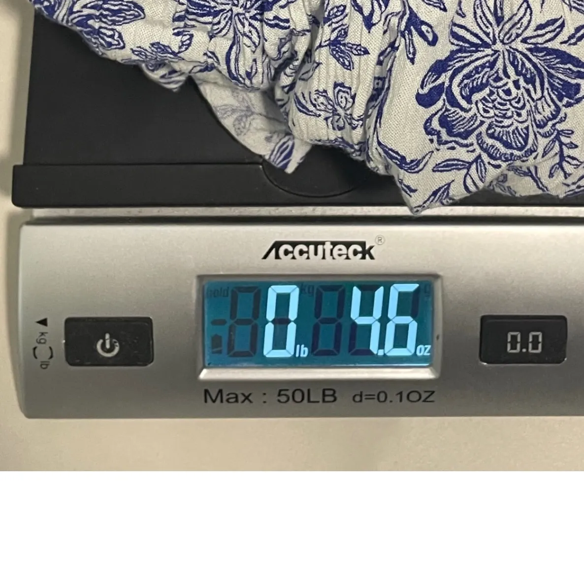 Knox‎ Rose Women's Floral Print Cami top Size Medium Blue White - Image 7