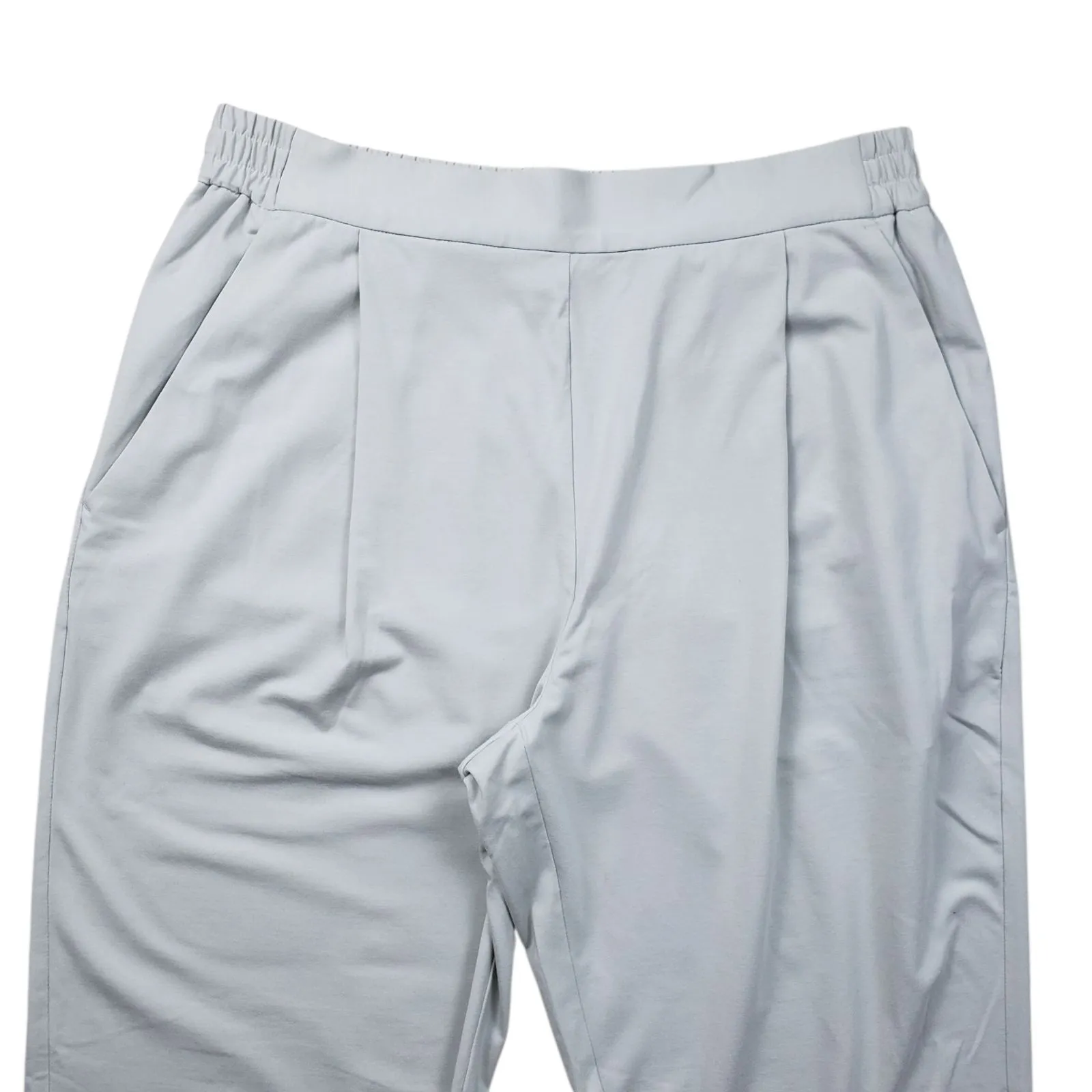 All Saints Aleida Jersey Crop Pants Womens 4 Mint Green Stretch Quiet Luxury - Image 3