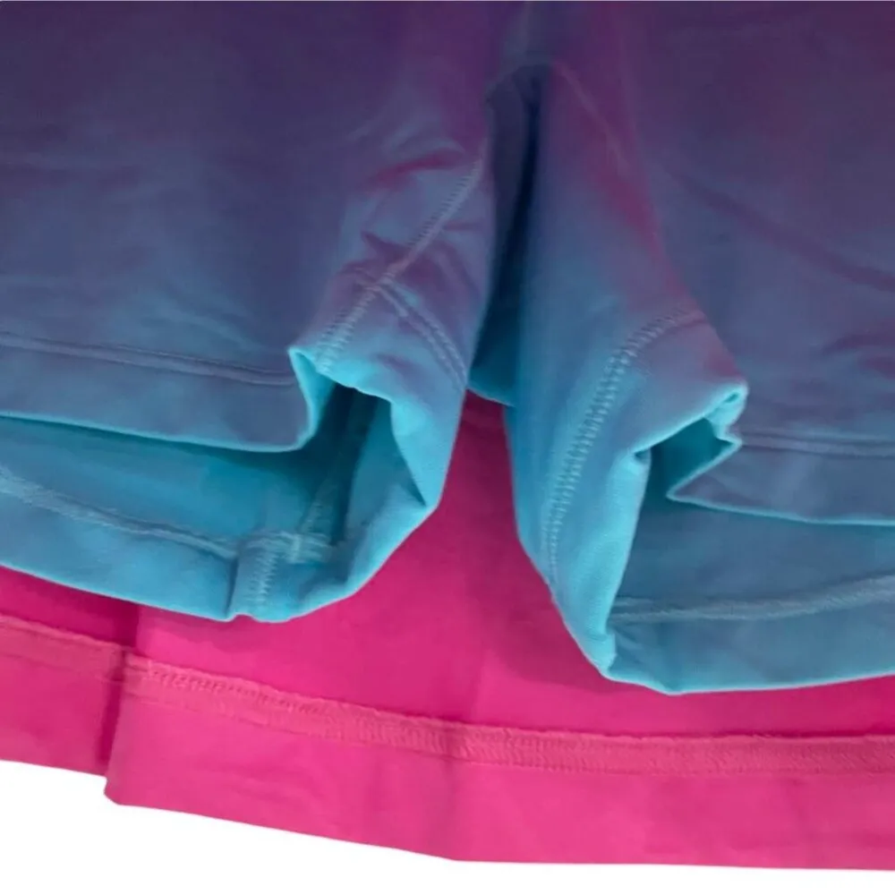 Adidas Size Small Skirt Skort Tennis Athletic Pink Blue - Image 4