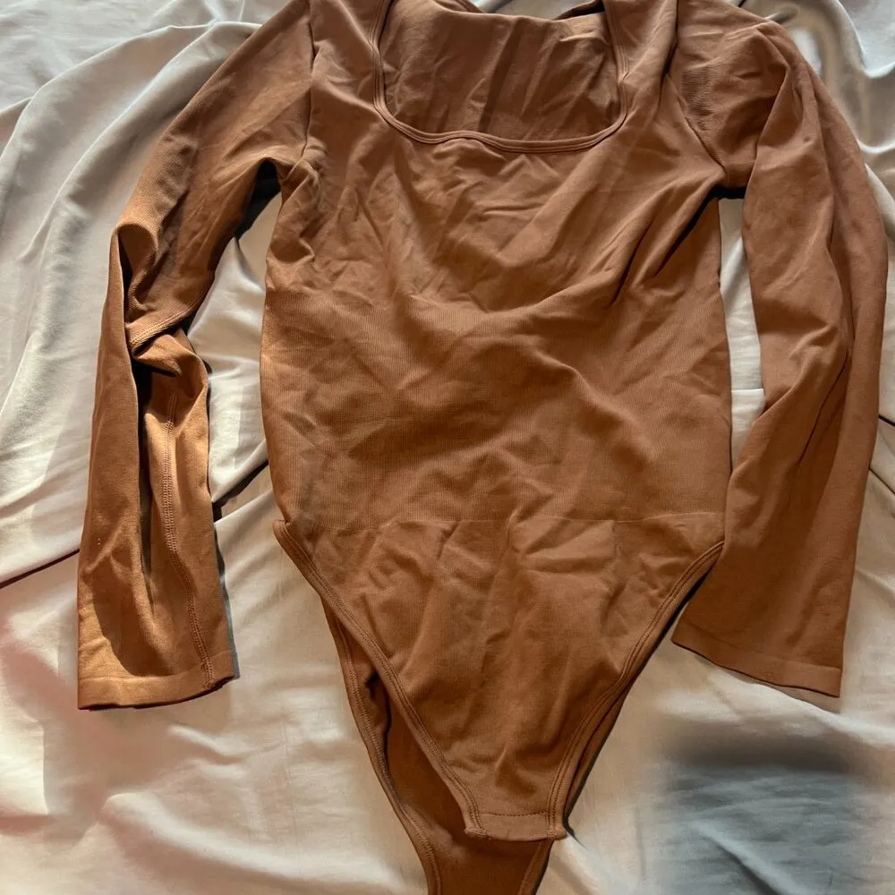 OQQ large bodysuit Tan - Image 4