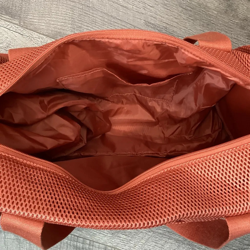 Victoria's Secret VSX Mesh Duffle Bag Orange - Image 11
