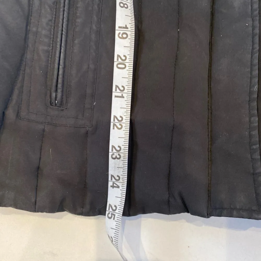 Reaction Kenneth Cole Black Down Puffer Jacket Sz Sm Polyester - Image 15