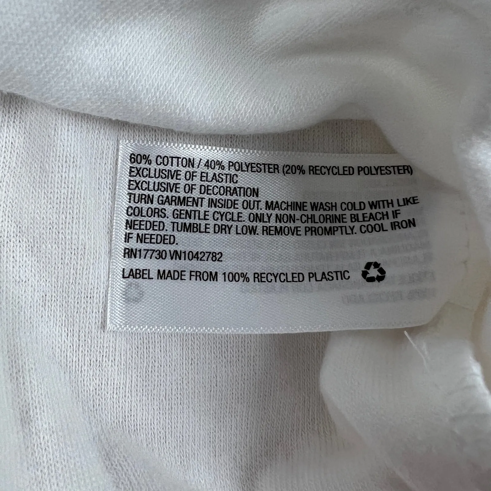 Wild Fable Women's White Rainbow Sleeveless Smocked Terry Dress - Medium - NWT - Image 8