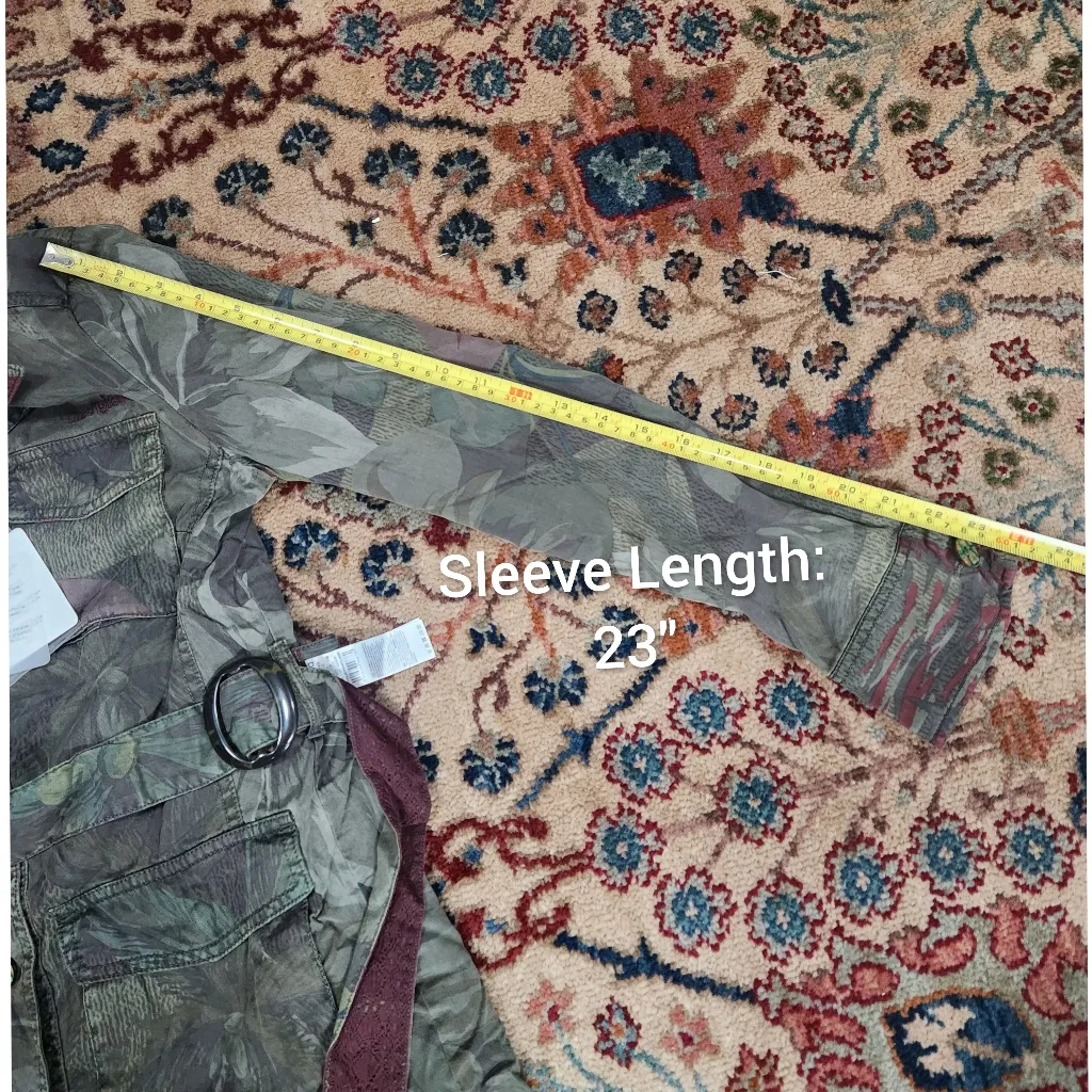 Camoflower military jacket size 34 USA S B29 - Image 9