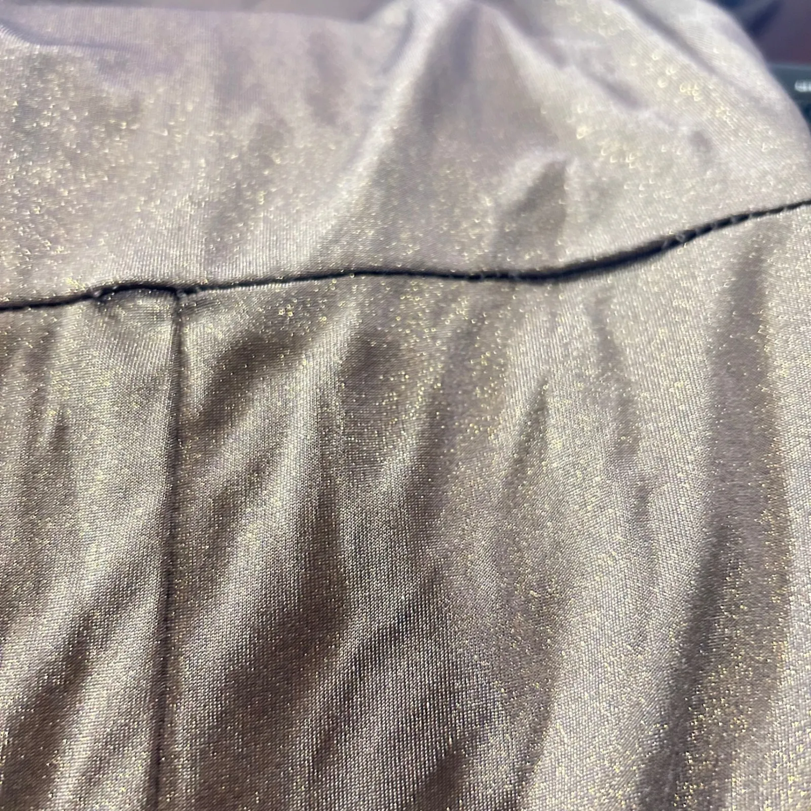 NEW Donna‎ Ricco Dress Womens Metallic 14 Twist Front Midi Party Cocktail - Image 6