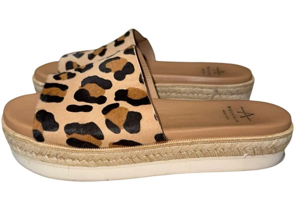 Aquatalia Shayna Espadrille Platform Slide Sandal – Size 8 - Image 2