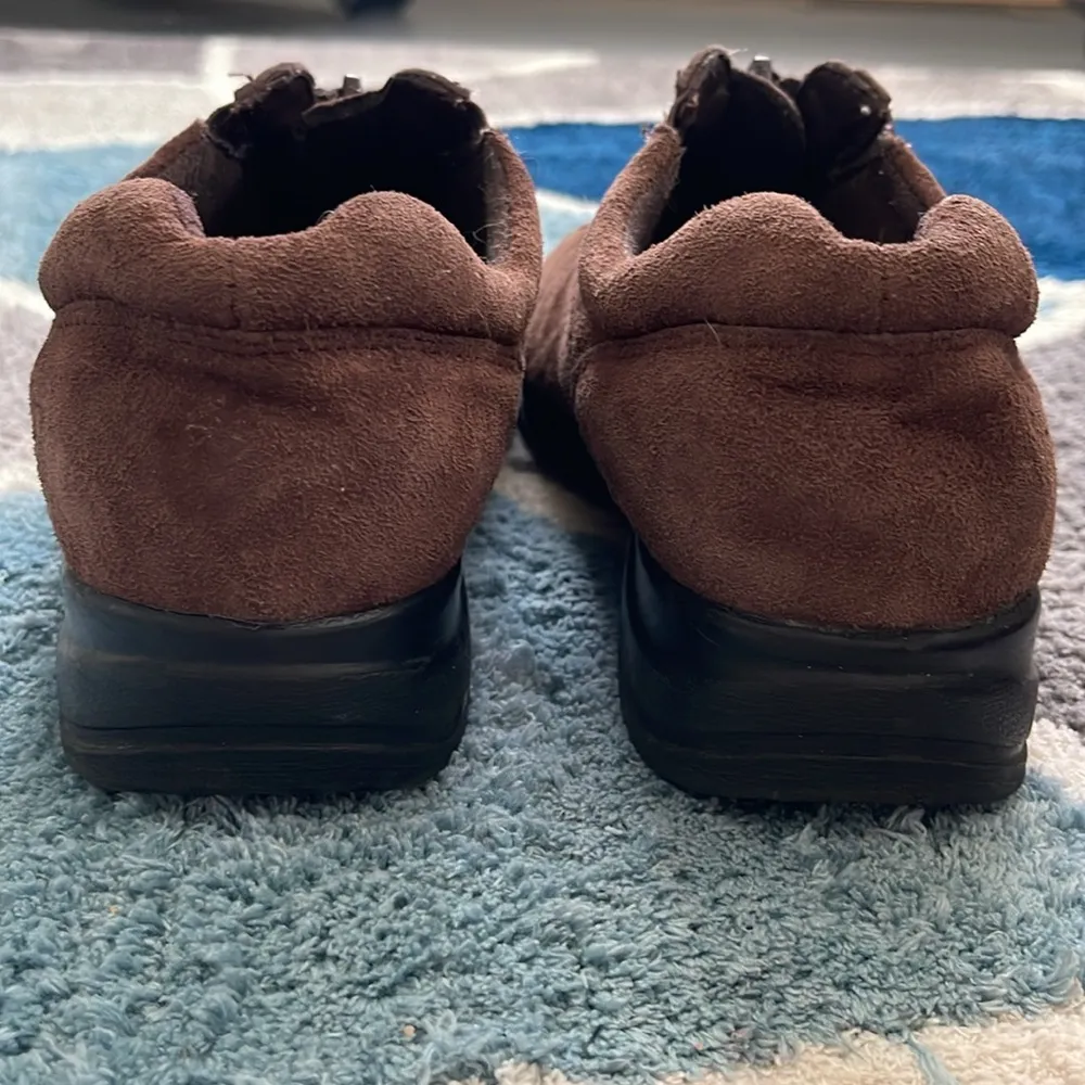 Dr. Scholl’s Brown Leather Zip - Image 8