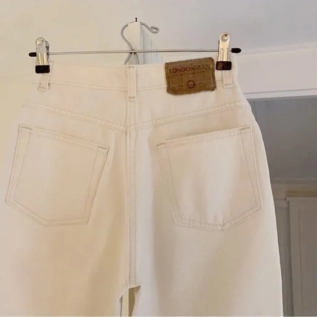 Vintage 90s Straight Leg Jeans Size 4 - Image 9