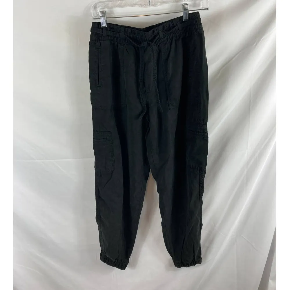 American Eagle Jogger Cargo Style Pants Black Size small - Image 3