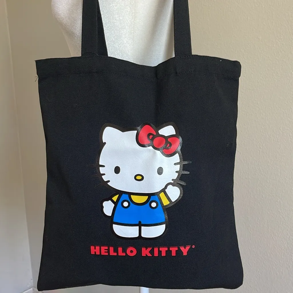 NWT Hello Kitty Black Tote Bag - Image 2