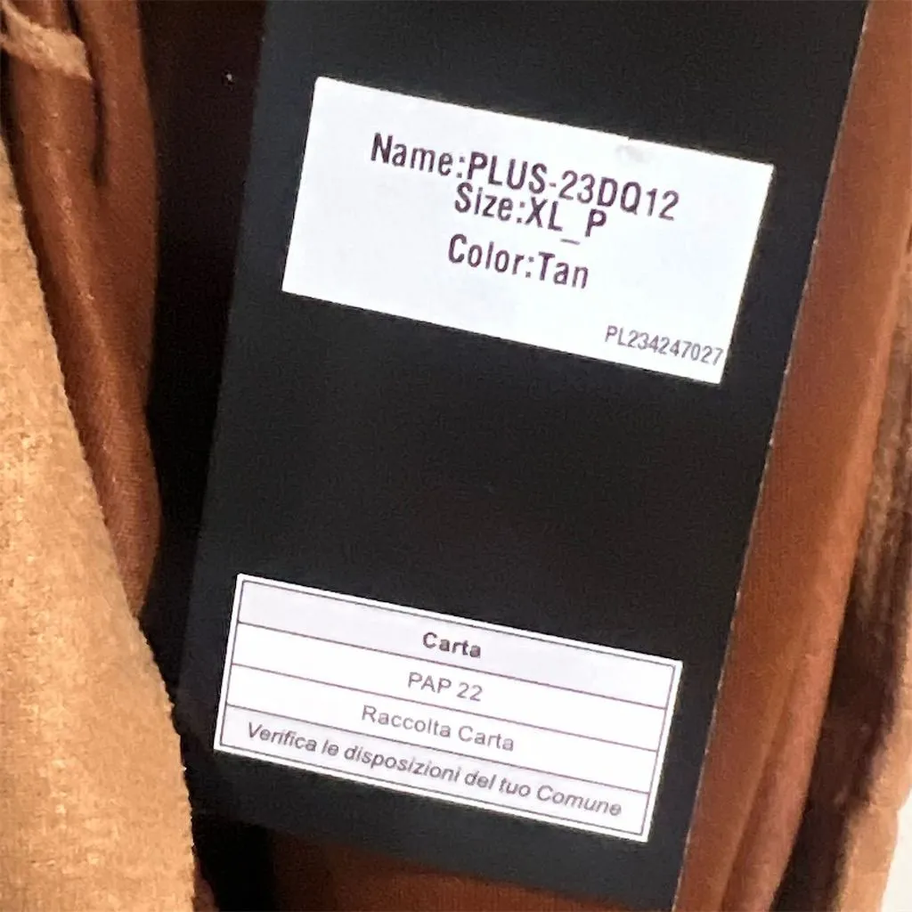 Relish Noless Women's XL Brown Fringe Mini Skirt Bohemian Casual Party Size 1X - Image 8