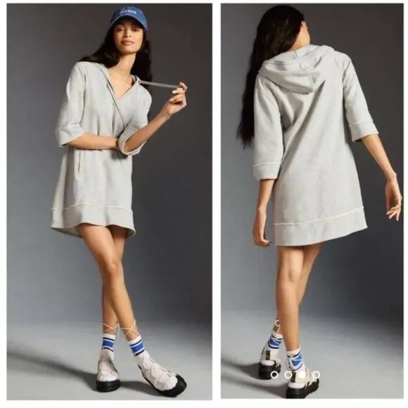Daily Practice by Anthropologie Sport Hoodie Mini Dress - Image 2