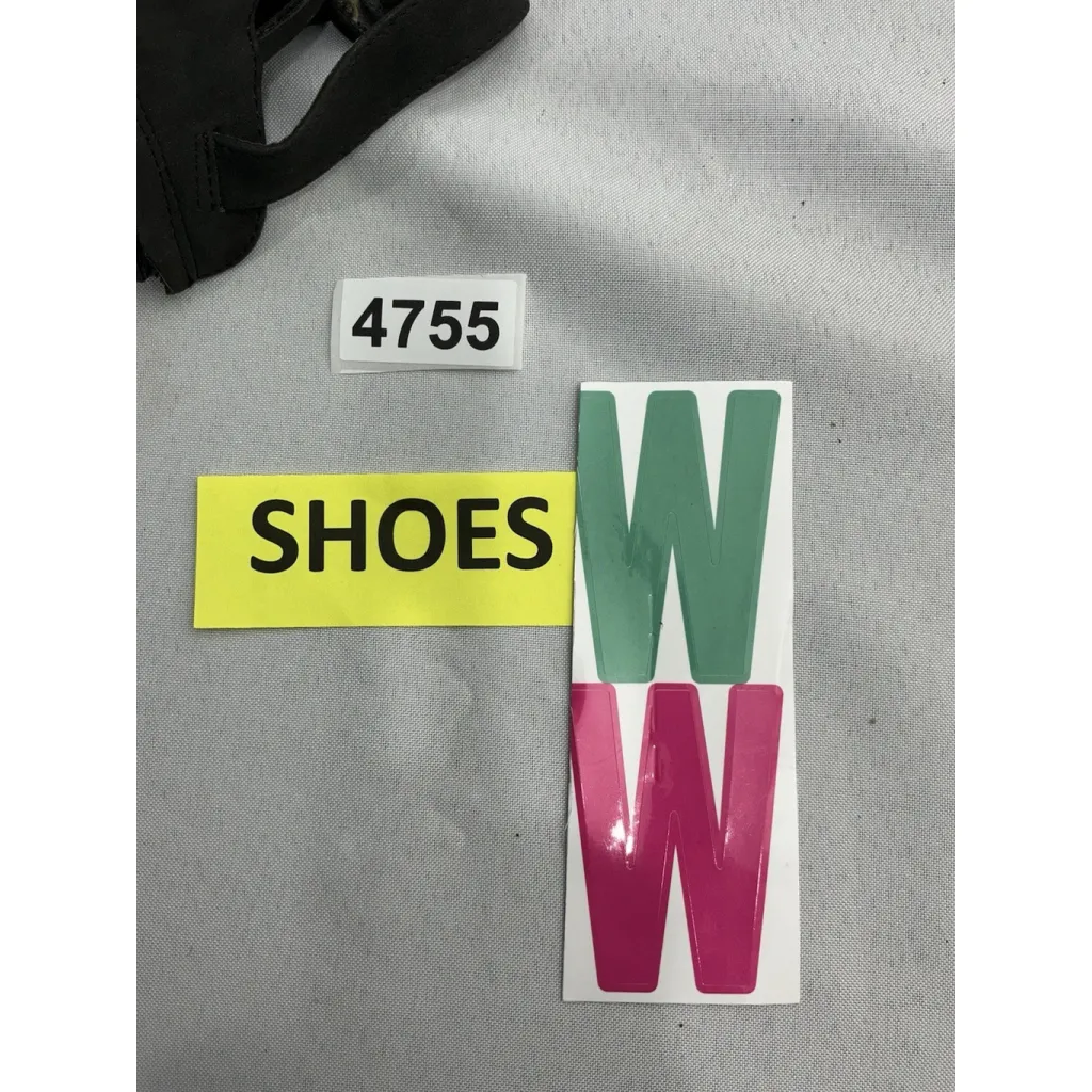 Womans Shoe Dazzle Thandie Sandals 10 Black Strappy - Image 9