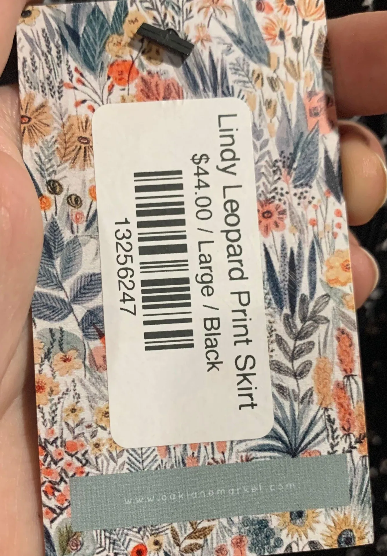 Leopard Print Skirt Multi Size L - Image 5