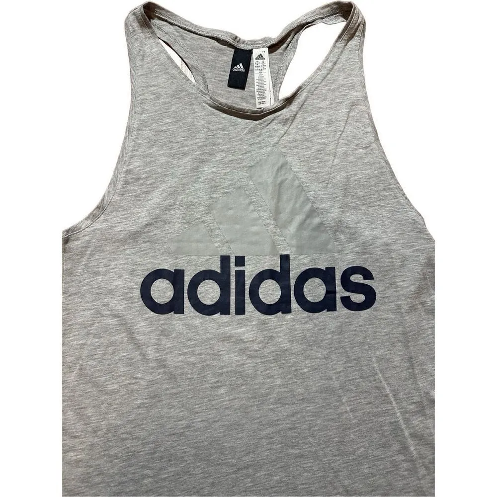 adidas women’s gray Racerback tank sz M - Image 7