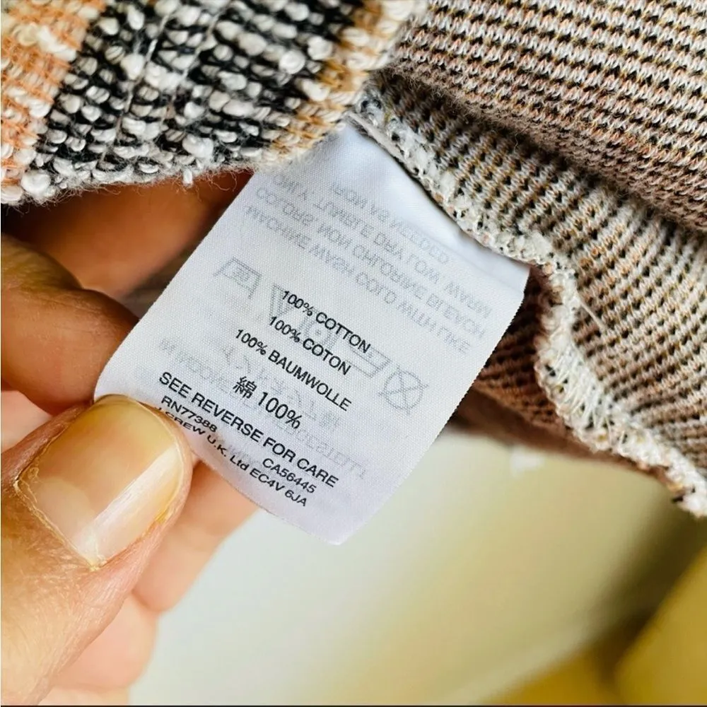 Madewell ruffle sleeve striped tank top small - Image 5