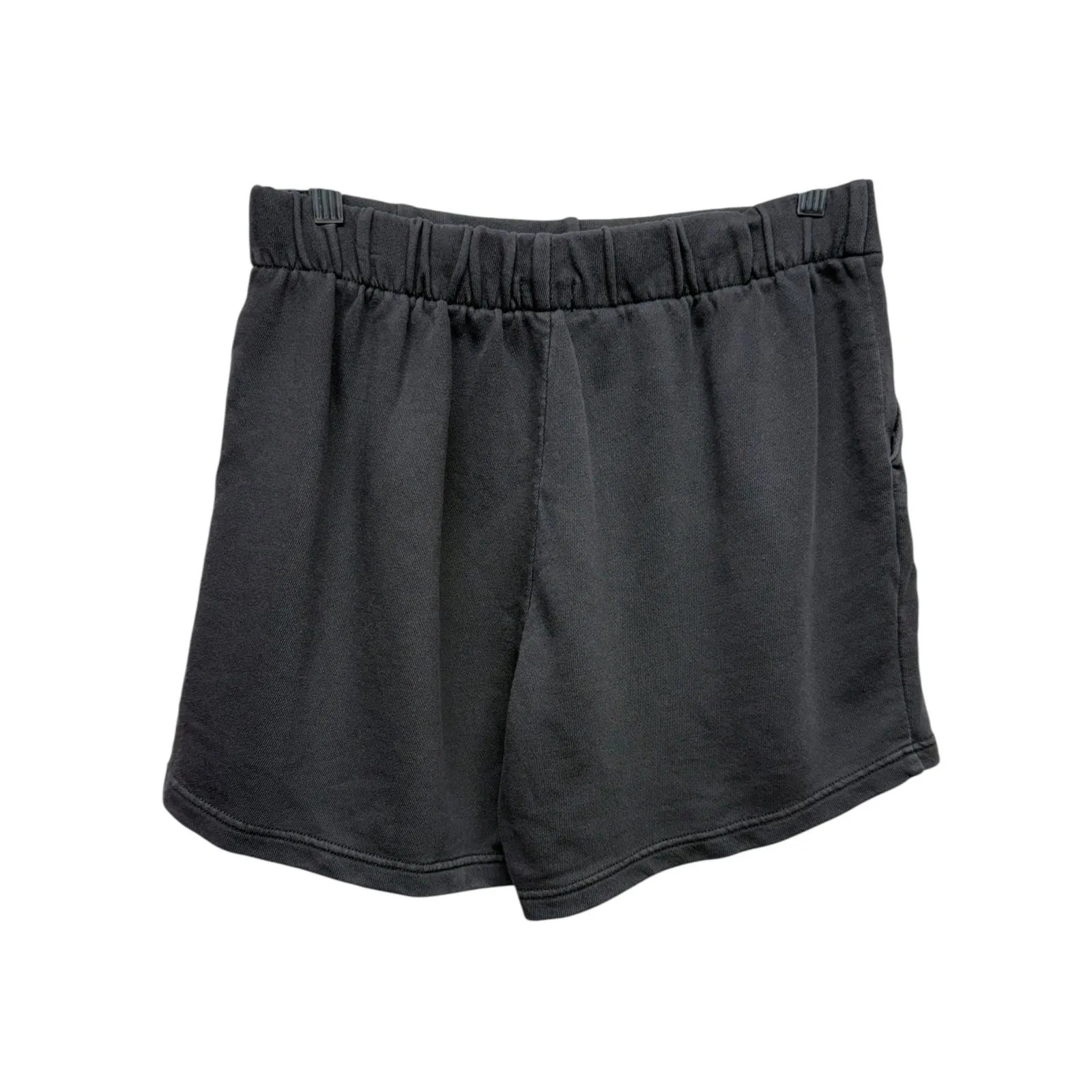 Aerie Lounge Sweat Shorts‎ Sz M Gray Pockets Terry Elastic Waist High Rise - Image 2