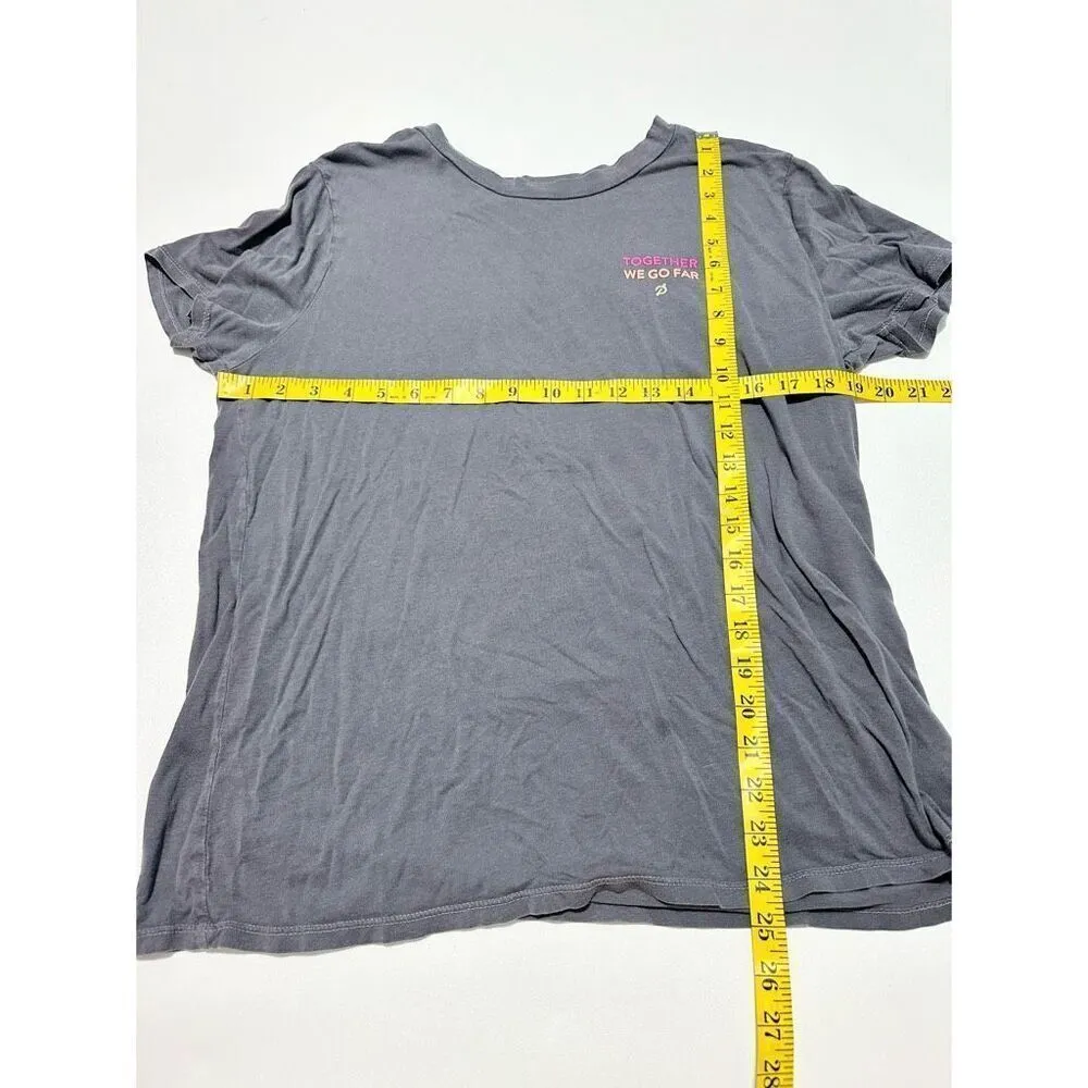 Peloton Women's Crew Neck Together We Go Far Short Sleeve T-Shirt Size‎ XL - Image 8