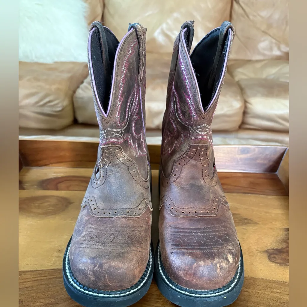 JUSTIN Gypsy Steel Toe Western Boots - Image 3