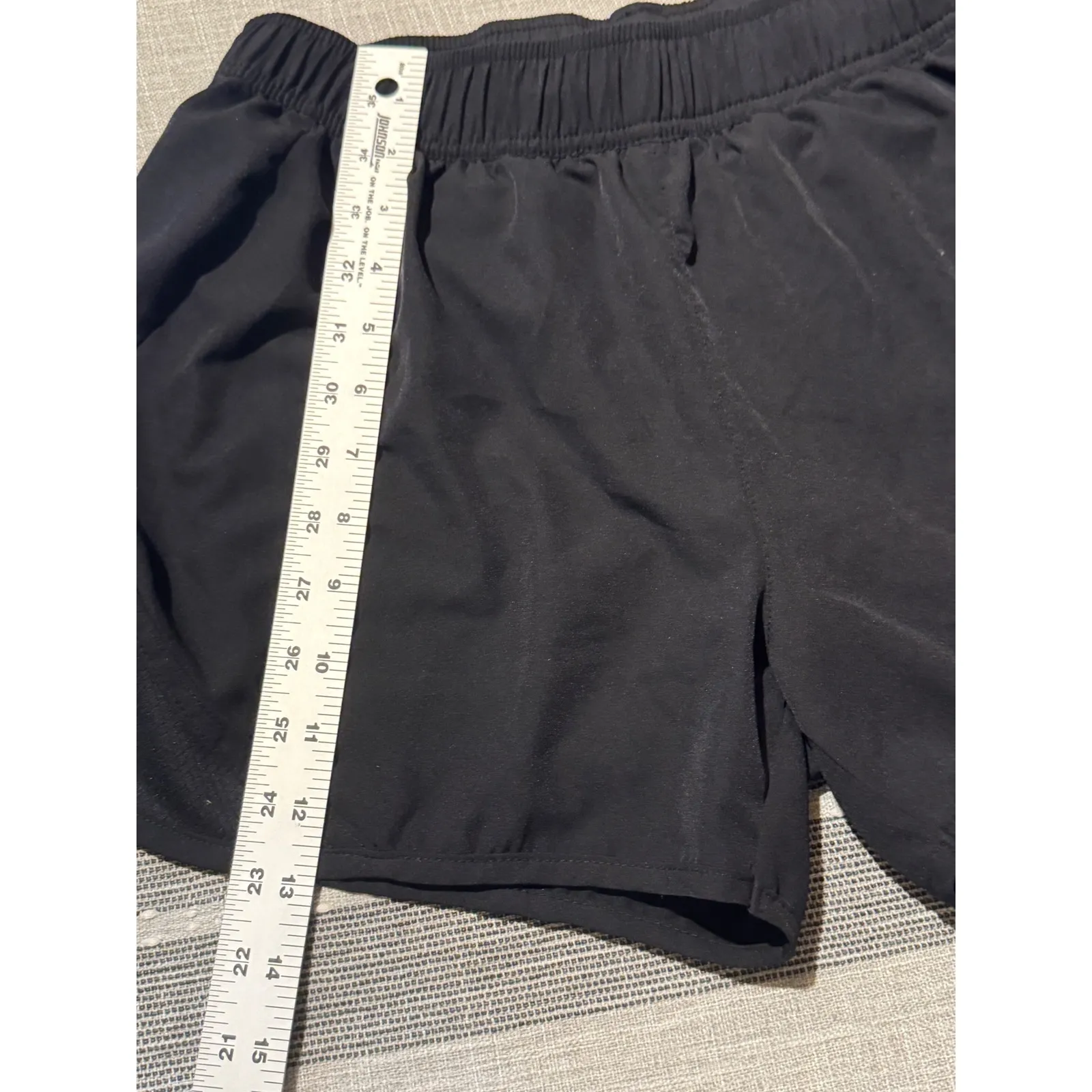 BCG Running Shorts Black Womens Size Medium Athletic Performance Workout - Image 2