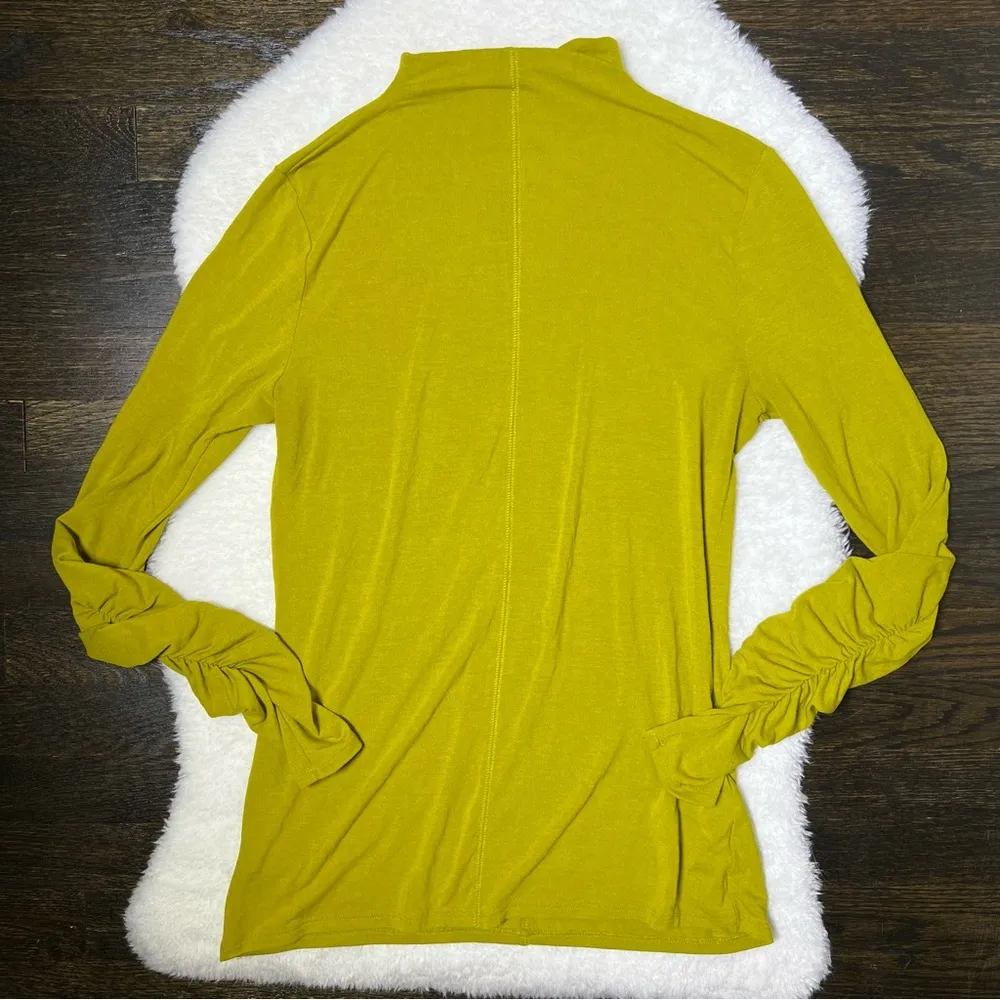 Simply Vera Vera Wang Light Pea Green Roll Neck Top - Image 6