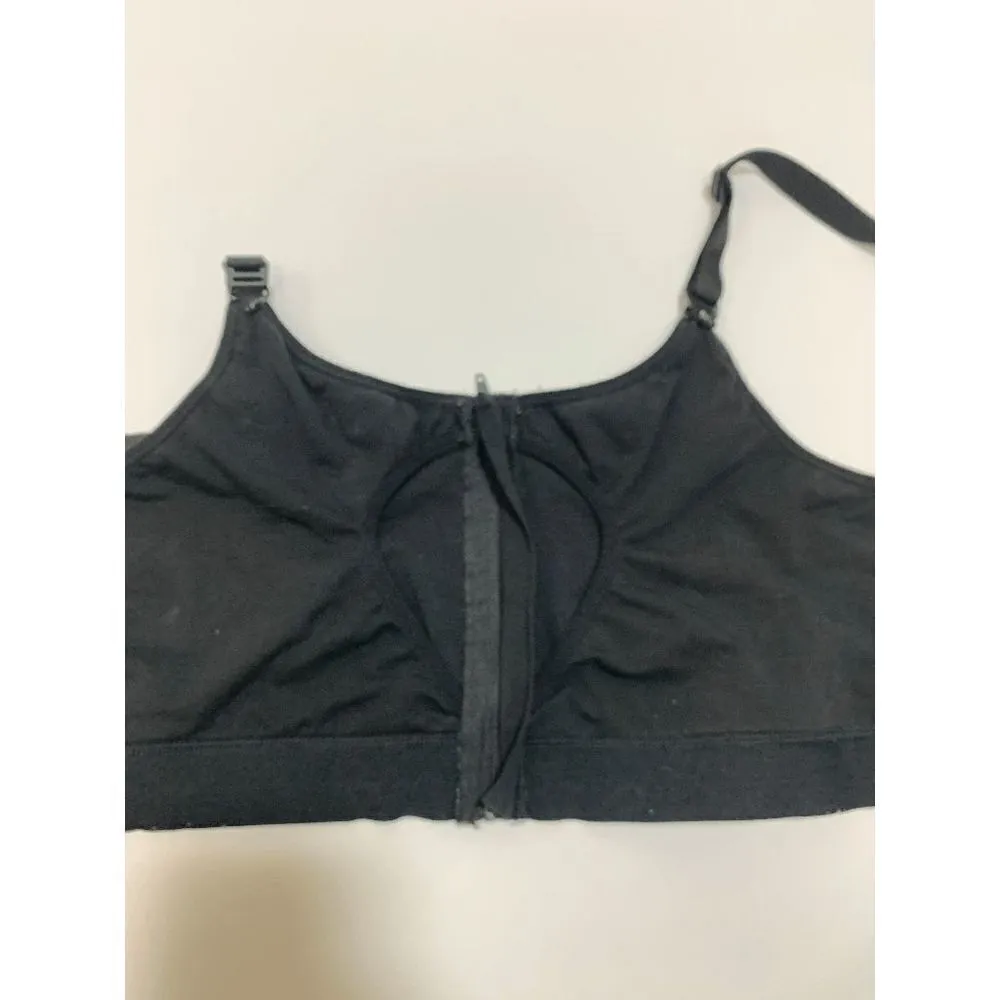 Hands Free Maternity Breast Pump Bra Black Size M - Image 2