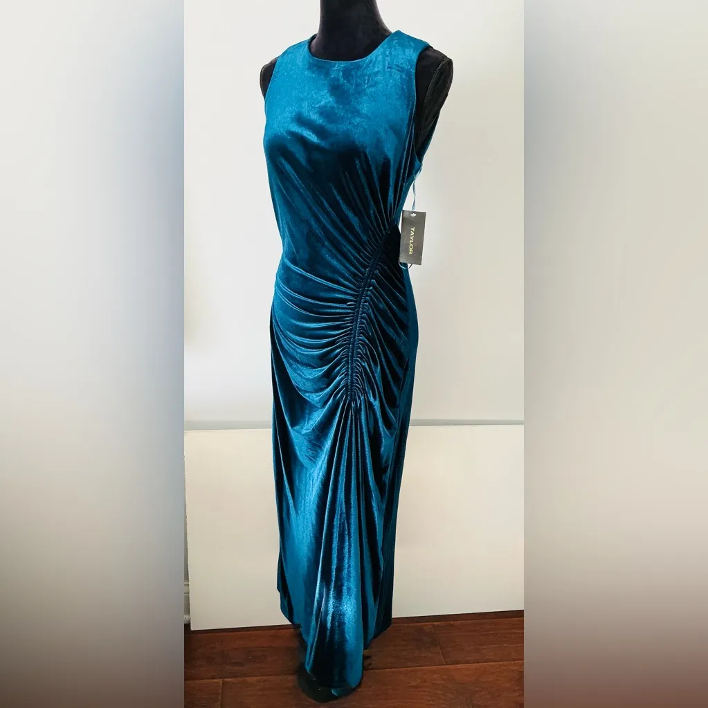 The MOST ELEGANT dress for you🌹🌹🌹 Blue Size 10 - Image 8