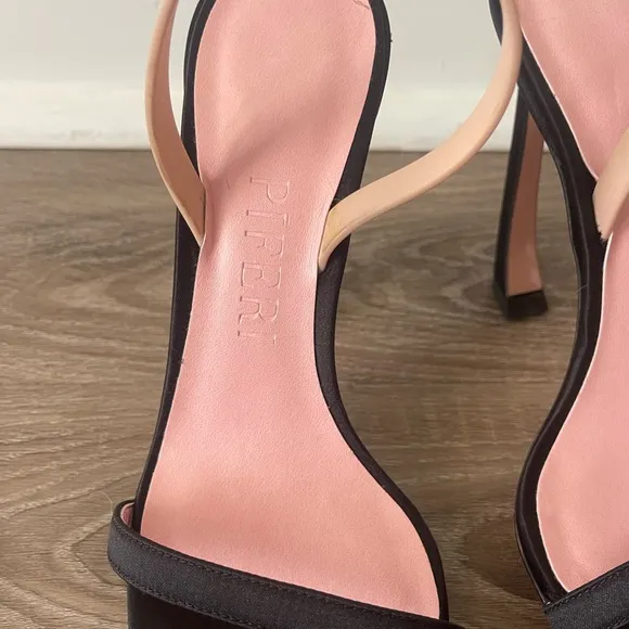 Piferi‎ Ginevra Satin Pumps Black Size 6 - Image 5