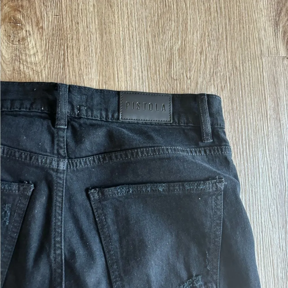 Pistola Nico Mom High-Rise Straight Leg Jeans 27 - Image 6