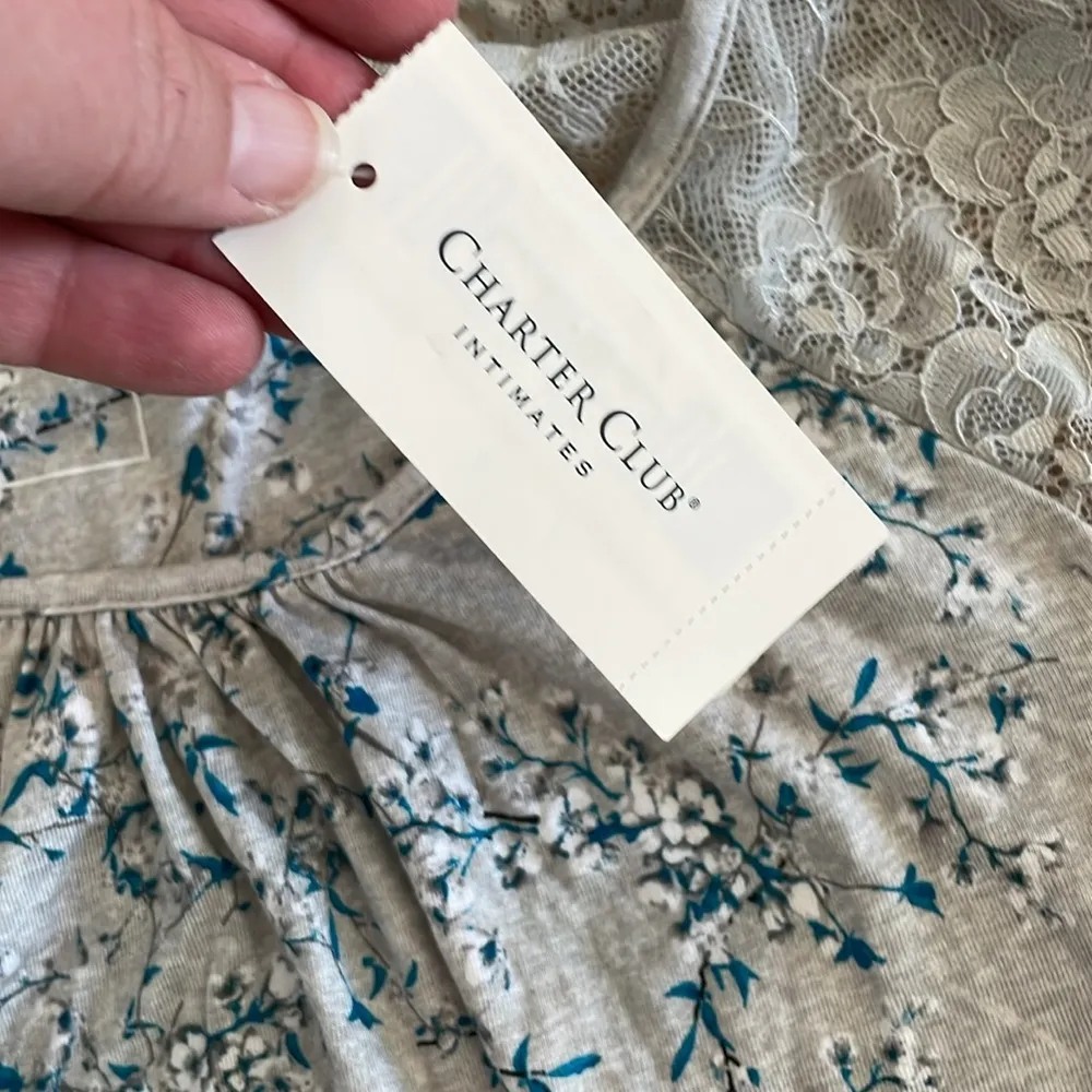 Charter Club Intimates Cherry Blossom Floral Pajama set NWT - Image 6