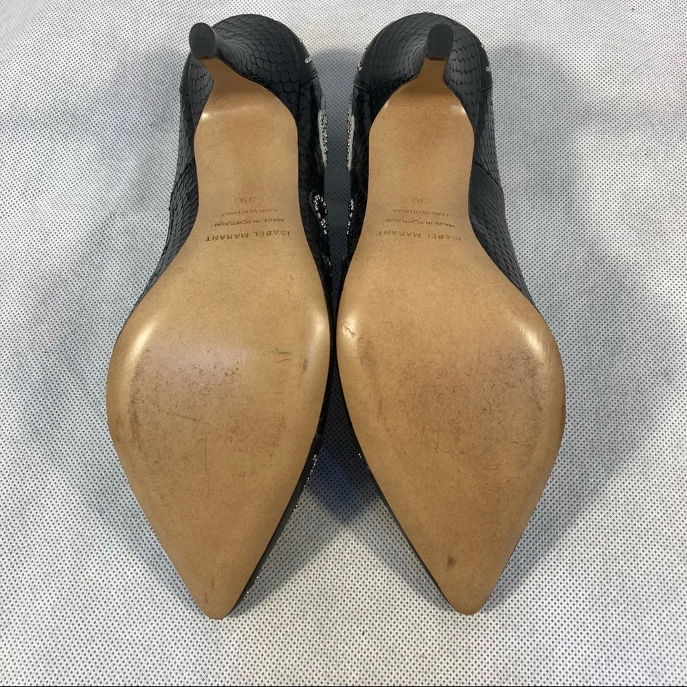 Isabel Marant Pavine Pumps In Black - Image 7