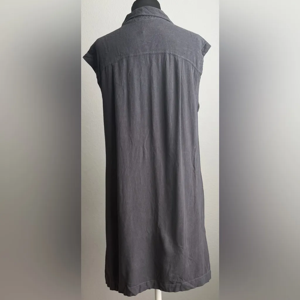 NWT Splendid Wern Mini Dress in Charcoal Size Large Retails for $158 Good Deal! - Image 10