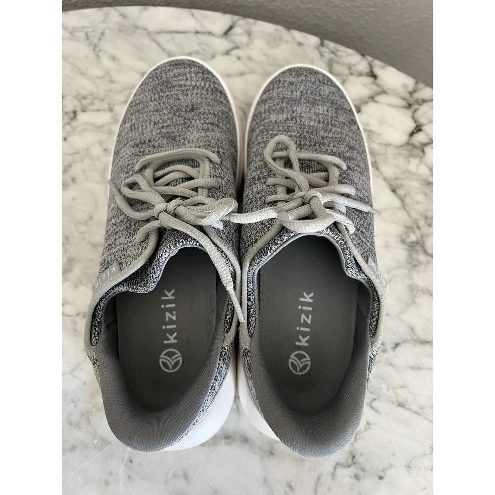 KIZIK MADRID Comfort Athletic Sneakers Hands Free Grey Color Womens 8.5 Mens 7 - Image 5
