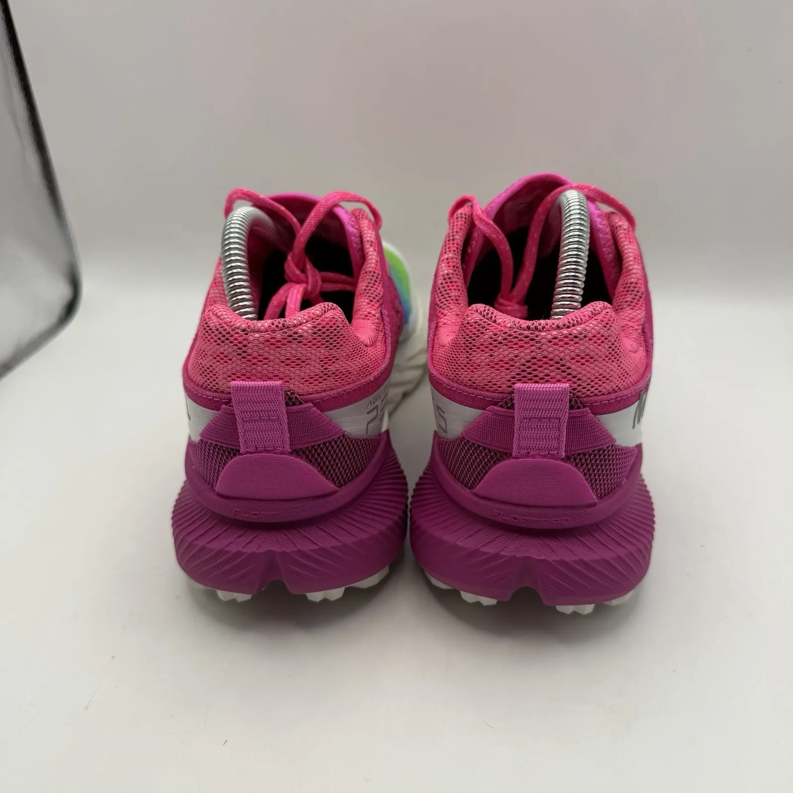 Merrell Agility Peak 5 Womens Size 8 Pink Rainbow Trail Running Shoes New - Image 4