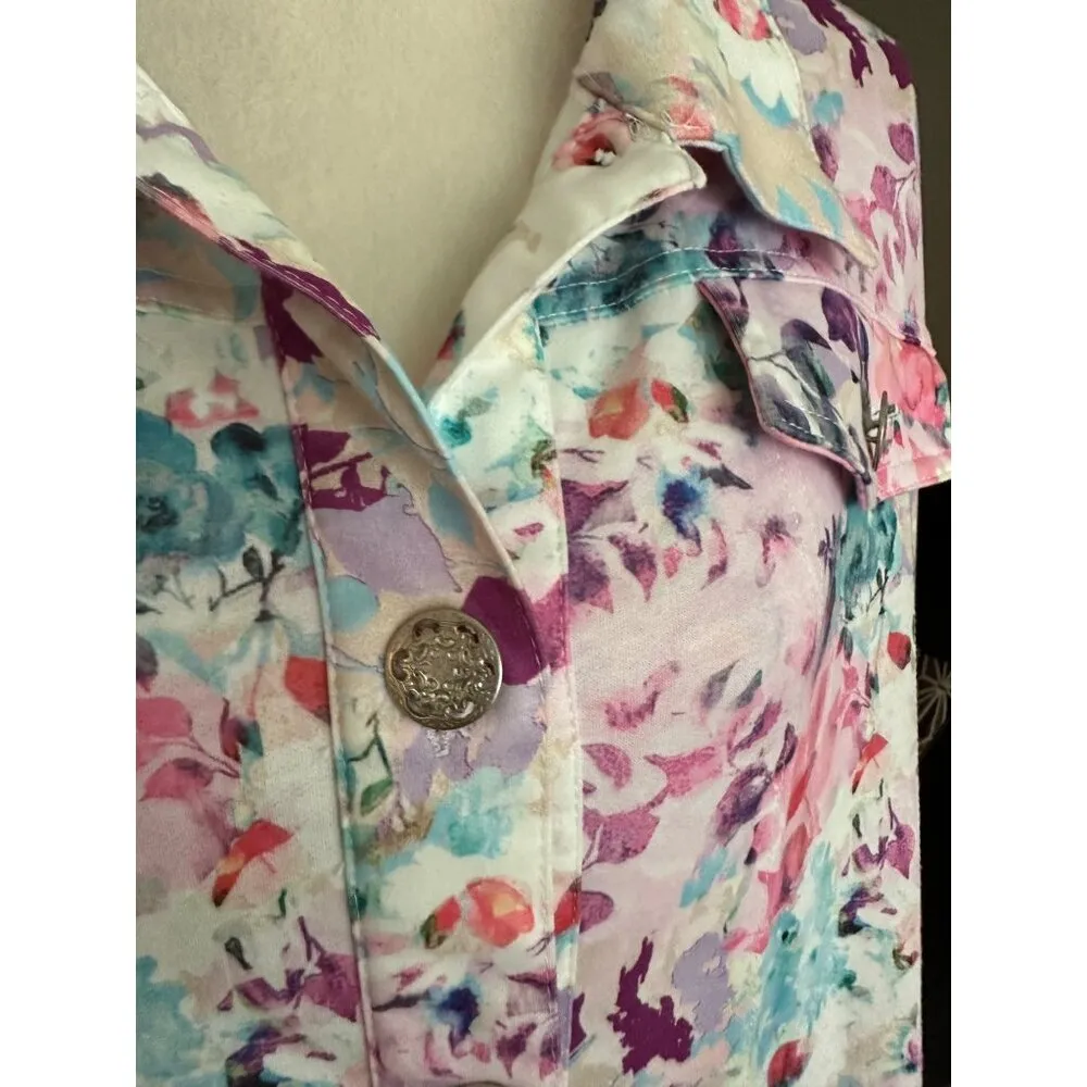 Vintage Floral Button - Image 6