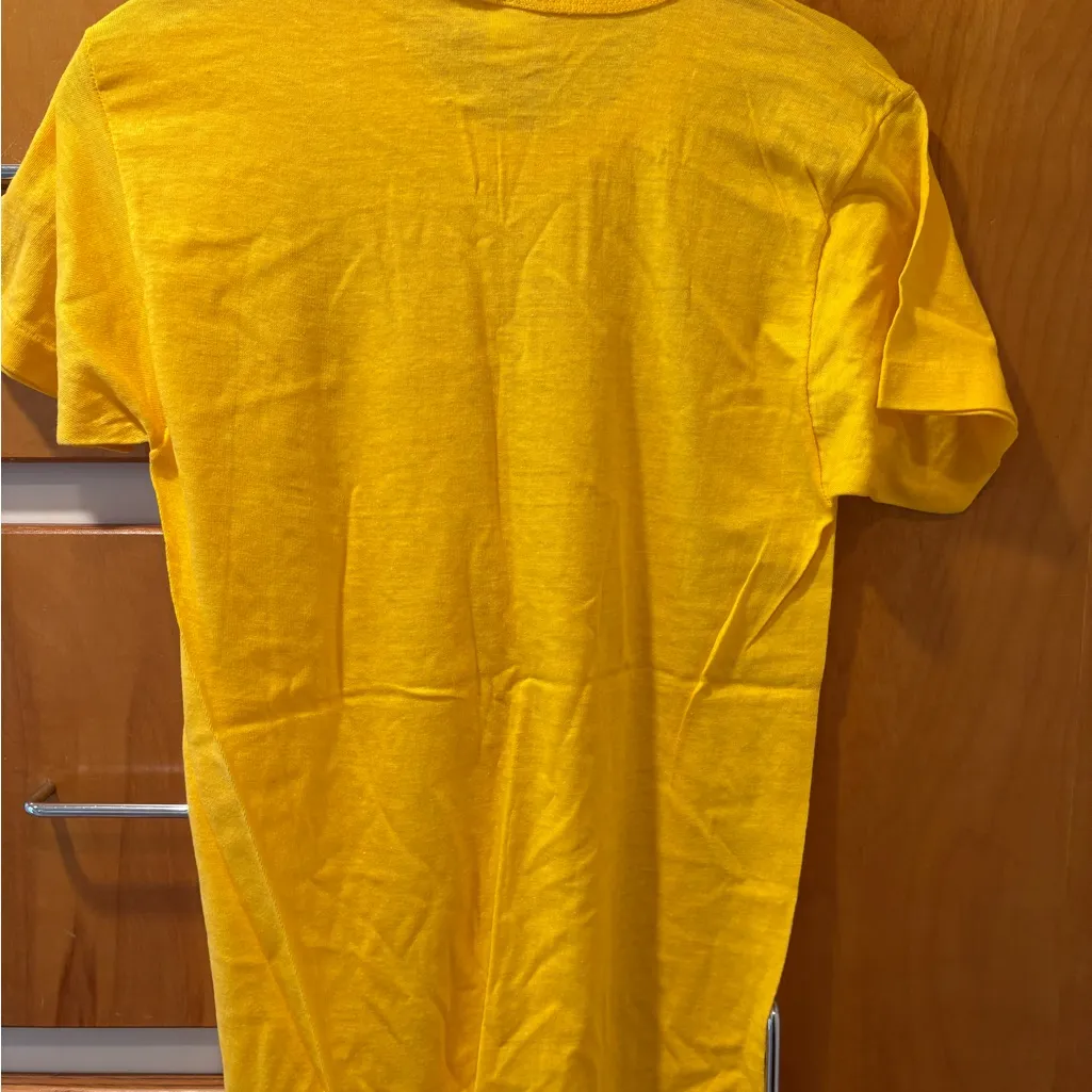 Vintage Yellow 80s Deadstock Sesquicentennial Tamaqua PA Tee Women’s Small - Image 4