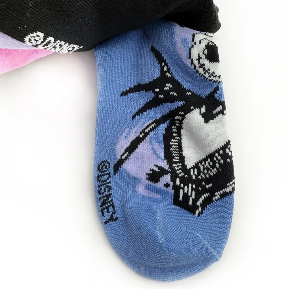 Disney The Nightmare Before Christmas Womens No Show Socks Halloween Jack Sally - Image 13