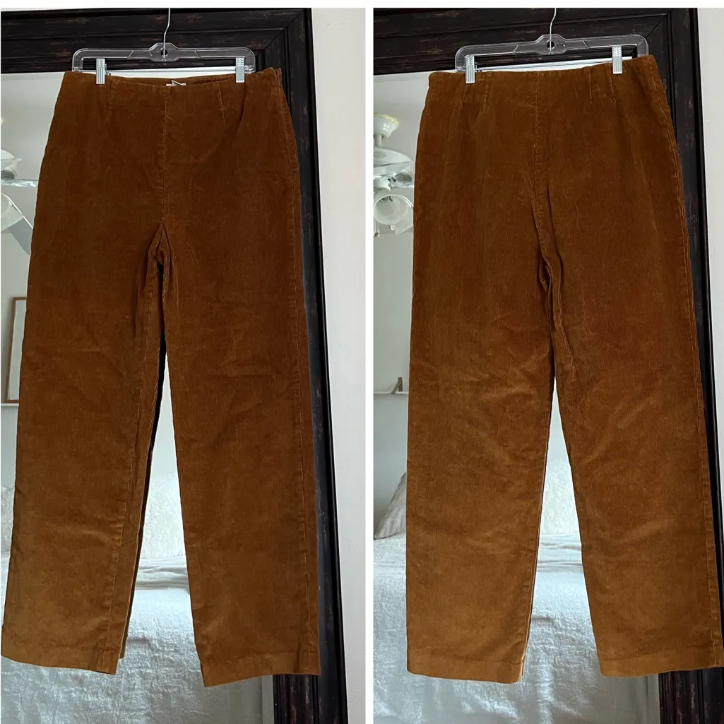 LL Bean Corduroy Pants size 14 Fall Minimalist - Image 2