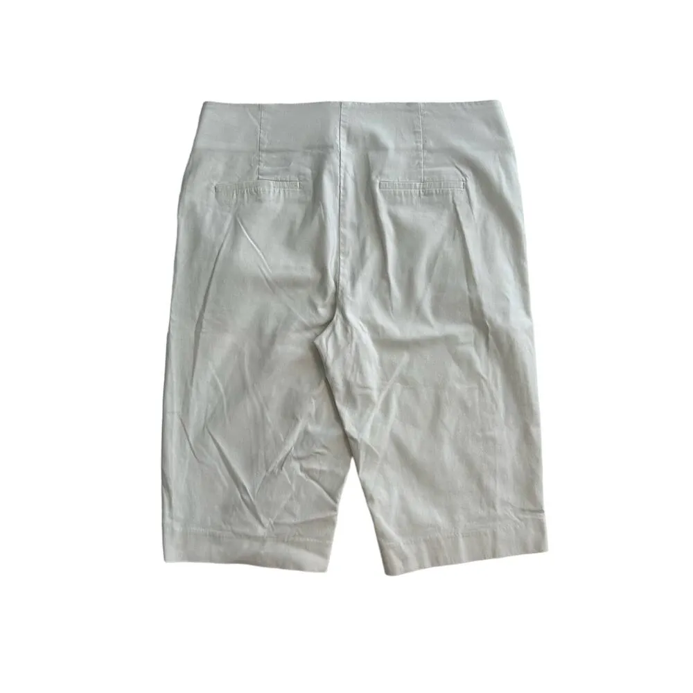 Apt 9 White Capri Pants Large - Image 2