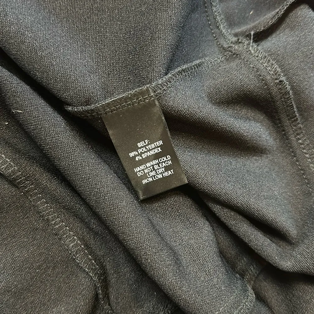 LULUS BLACK FIT & FLARE STRETCH DRESS - Image 4