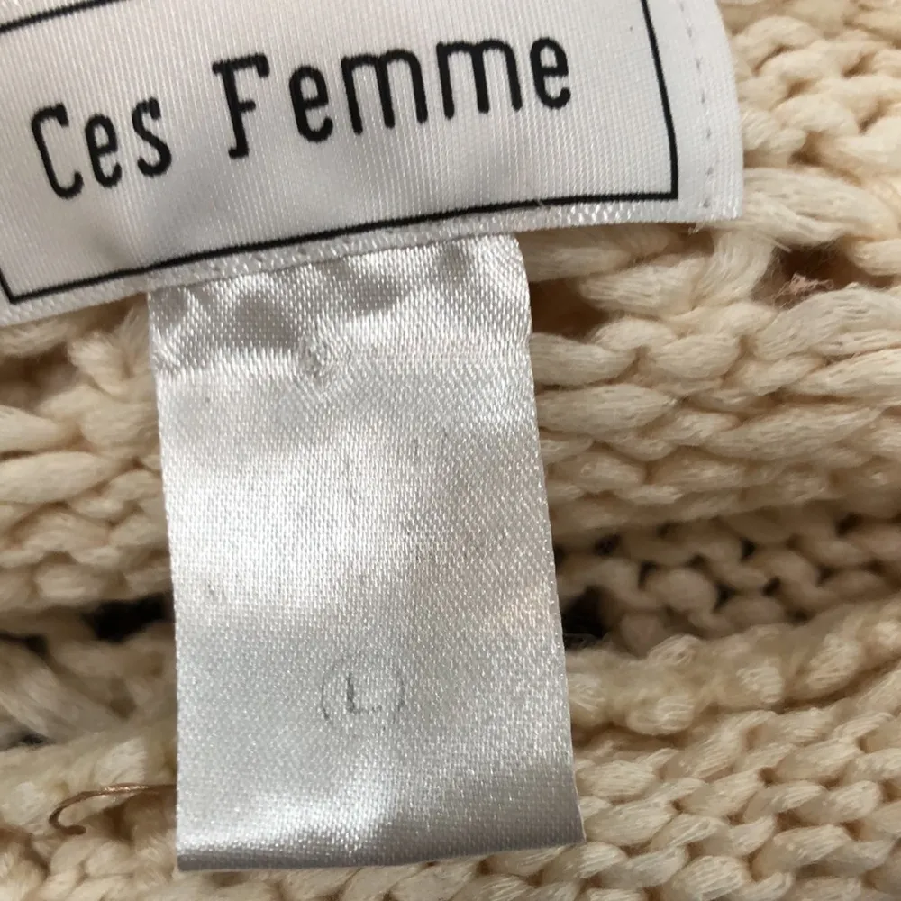 Ces Femme knit sweater size large - Image 7