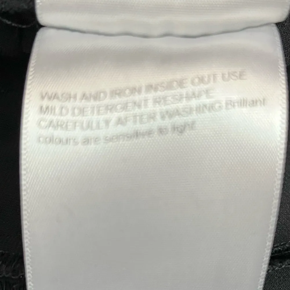 Escada Tuska Black Stretch Slim Pants Sz 38 (US 8) EUC Professional Seams Taper - Image 16