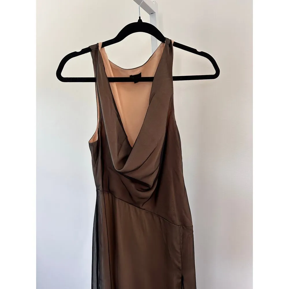 NBD Revolve Calla Gown Black Sheer size XS - Image 7
