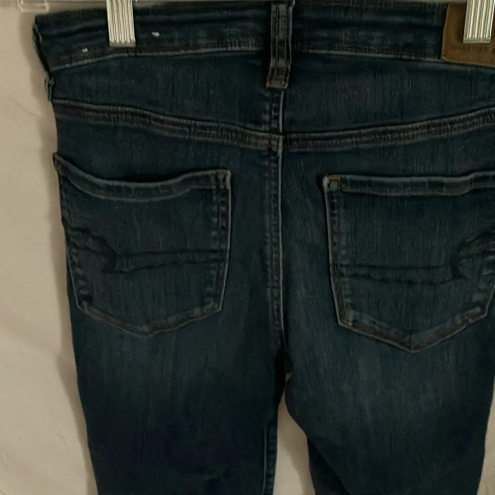 : Super Hi-Rise Jeggings Crop- Super stretch- frayed hem-6 regular - Image 8