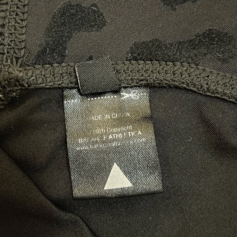 Balance Athletica Rider Biker Short Ascend Black Leopard Print Womens size M - Image 5