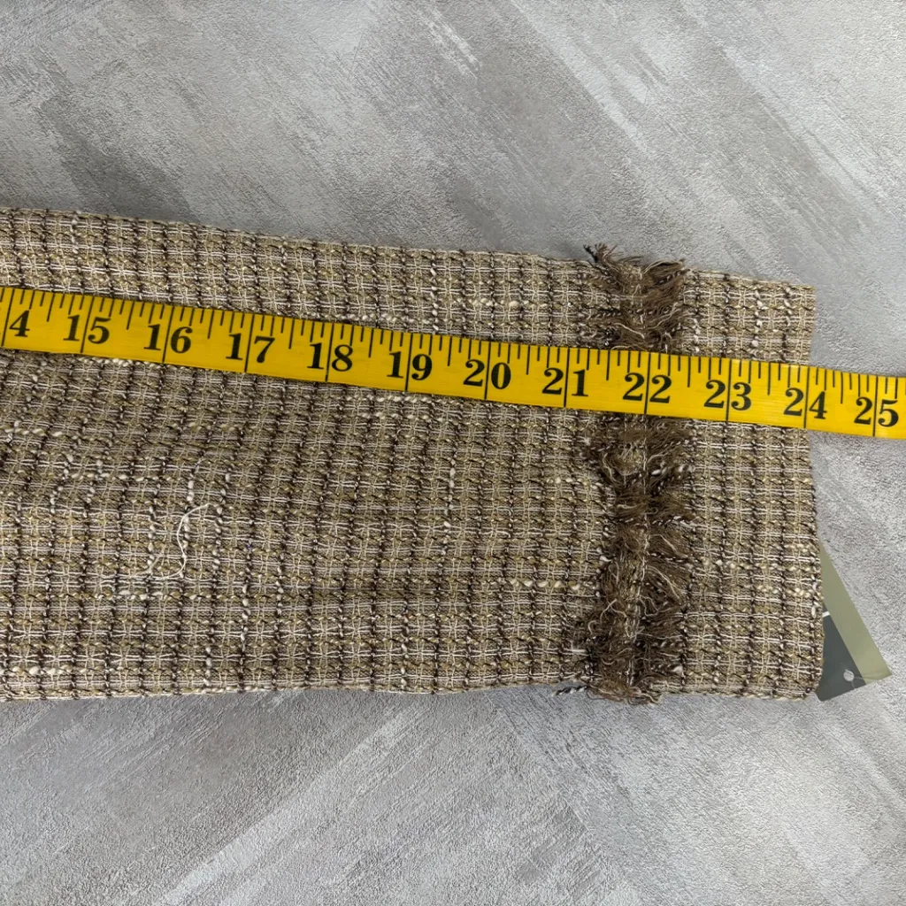 Kate Hill Women's Size 12P Brown Gold Mine Petite ClassyTweed Jacket - Image 8