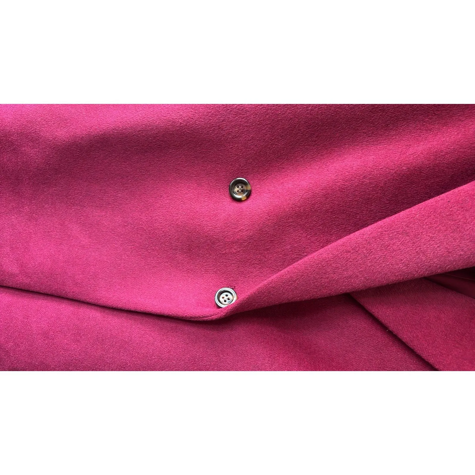 NWT Ann Taylor Wool Blend Double Breasted Red Coat Size S - Image 6