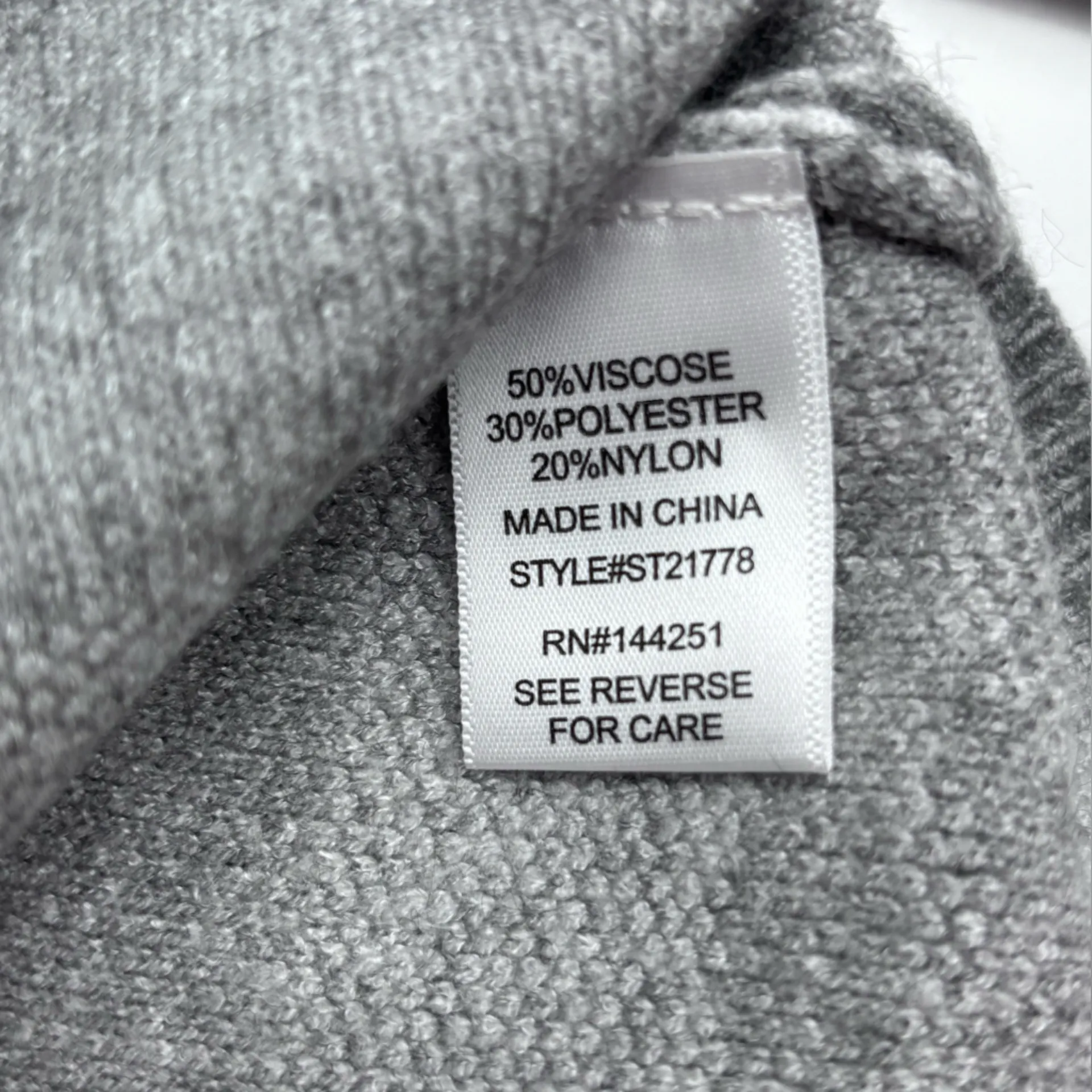 Sincerely Jules Gray Bow Checkered Sweatshirt Size XS - Image 7