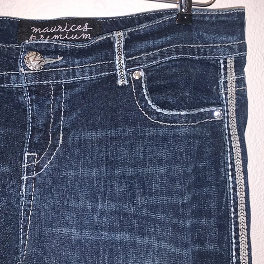 Maurices Premium embroidered Sequined Pockets Bootcut Jeans - Image 5